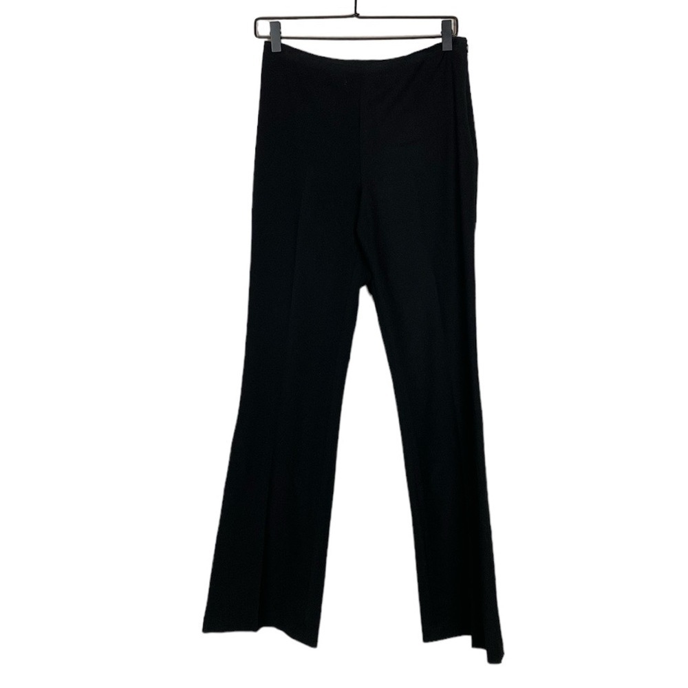 Trina Turk black trousers boot flare pants